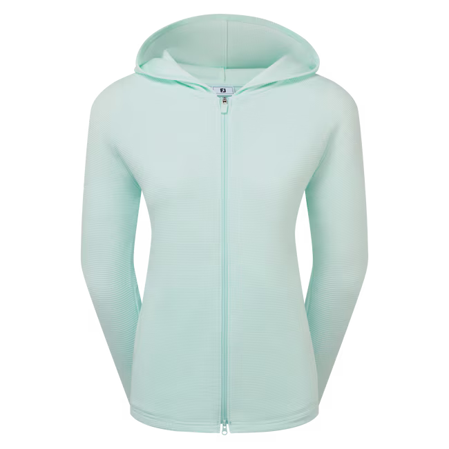 Full-Zip Ottoman Hoodie