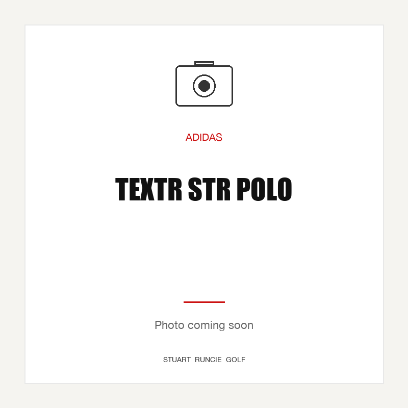 TEXTR STR POLO — photo coming soon (SRG placeholder)