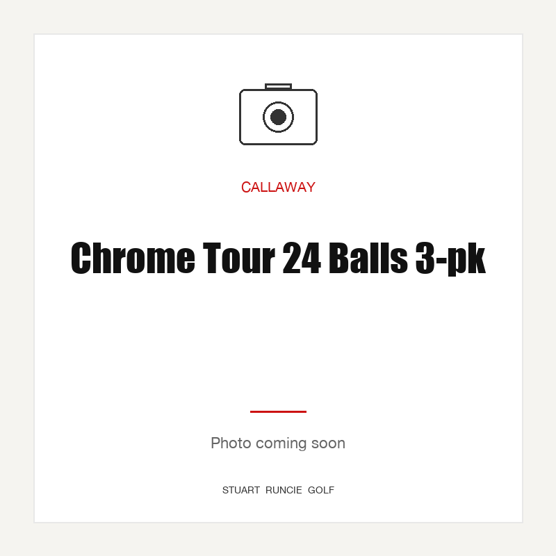 Chrome Tour 24 Balls 3-pk — photo coming soon (SRG placeholder)