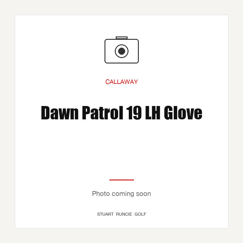 Dawn Patrol 19 LH Glove — photo coming soon (SRG placeholder)