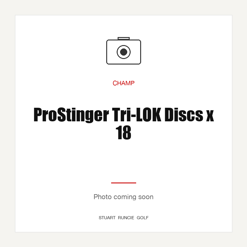 ProStinger Tri-LOK Discs x 18 — photo coming soon (SRG placeholder)
