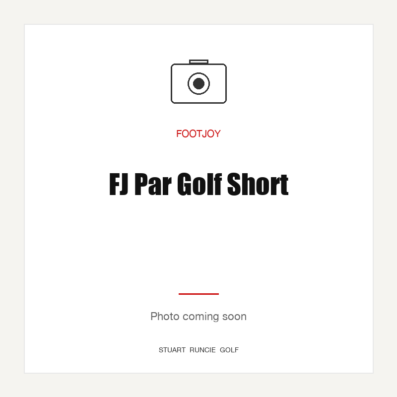FJ Par Golf Short — photo coming soon (SRG placeholder)