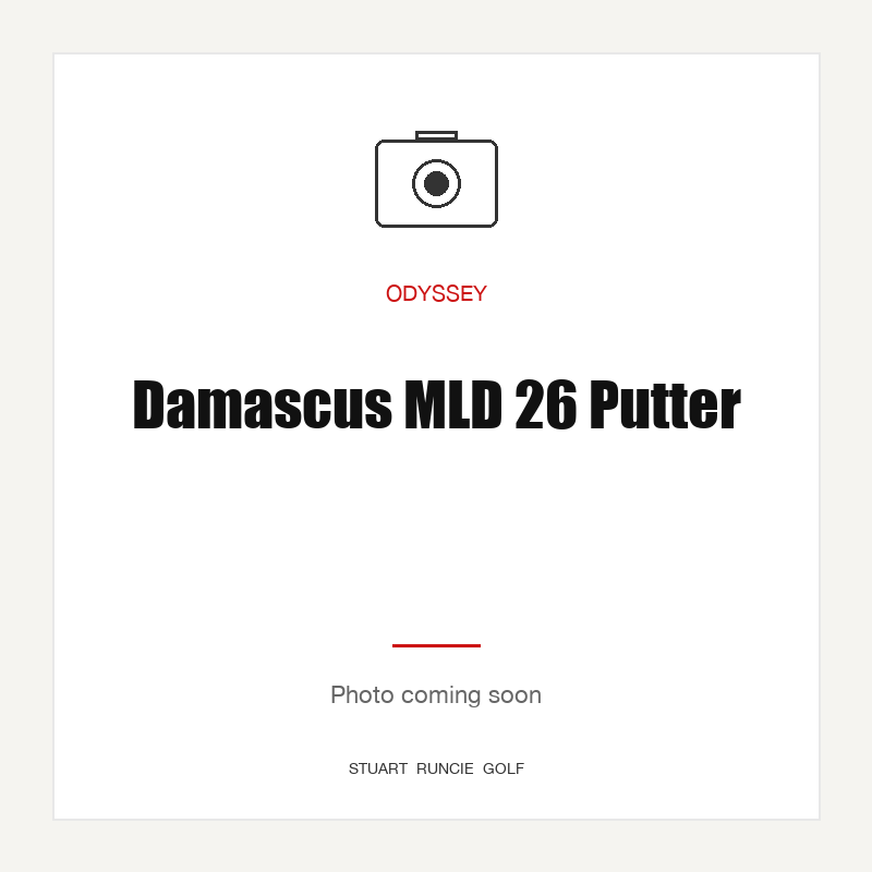 Damascus MLD 26 Putter — photo coming soon (SRG placeholder)