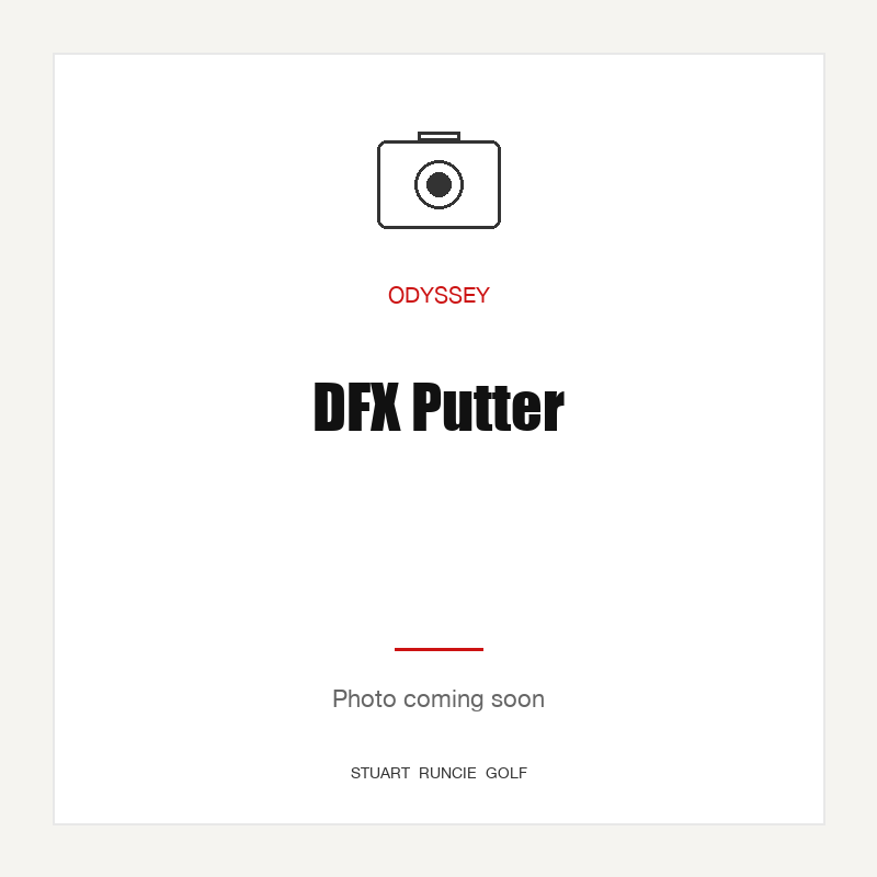 DFX Putter — photo coming soon (SRG placeholder)