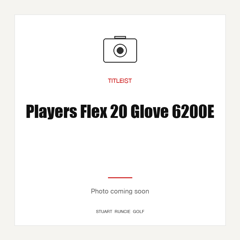 Players Flex 20 Glove 6200E — photo coming soon (SRG placeholder)