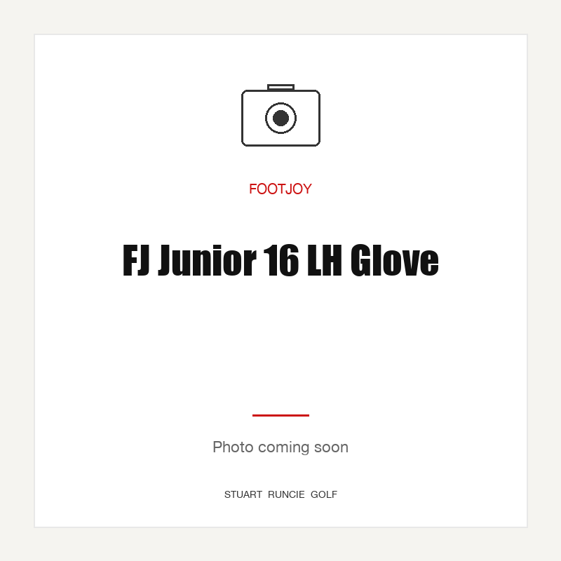 FJ Junior 16 LH Glove — photo coming soon (SRG placeholder)