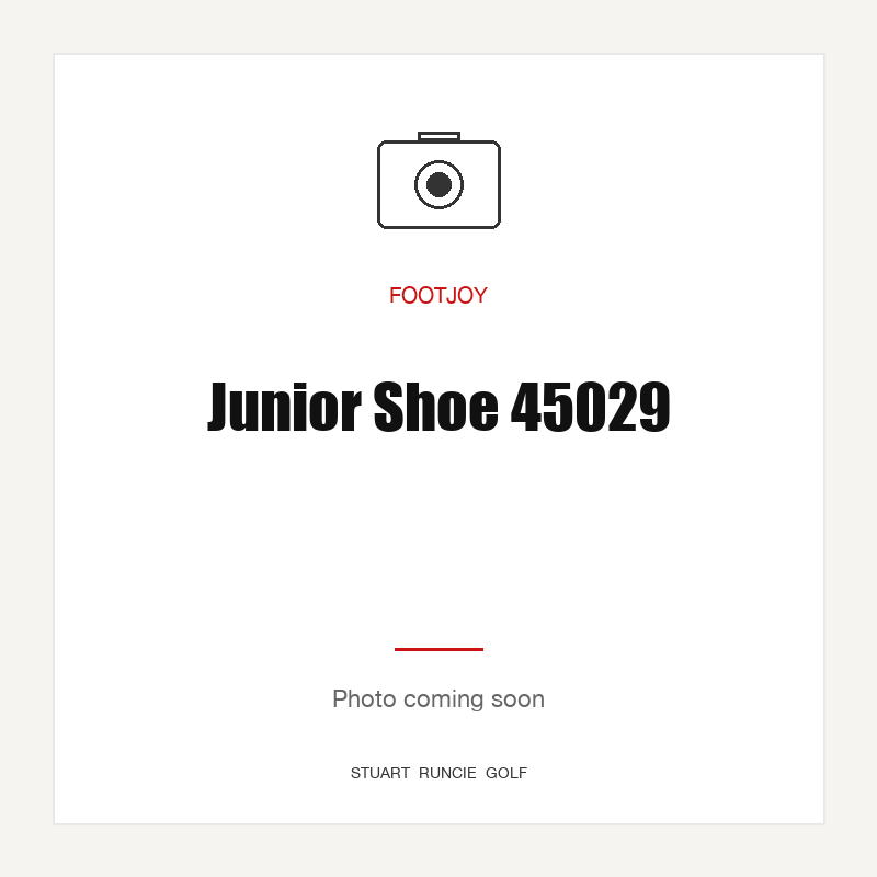 Junior Shoe 45029 — photo coming soon (SRG placeholder)