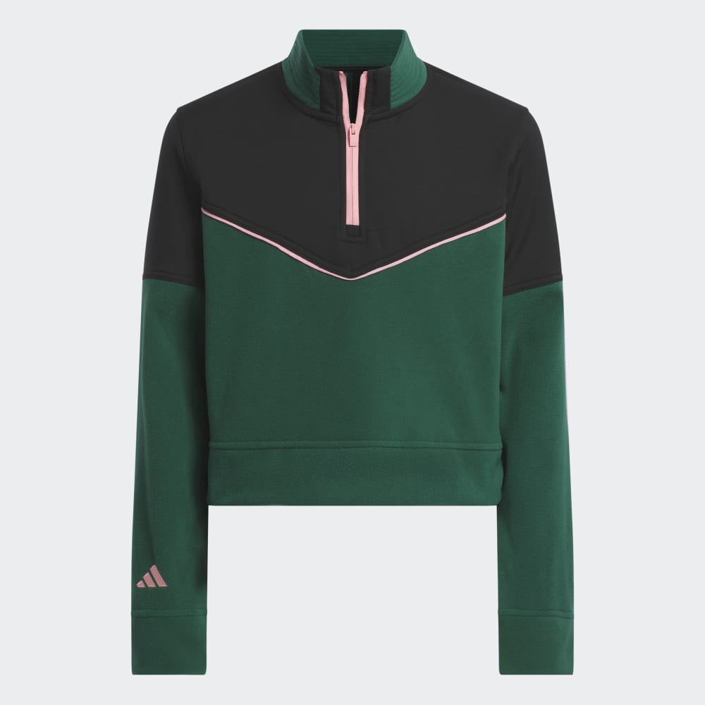 Girls Fleece Crop 1/4 Zip