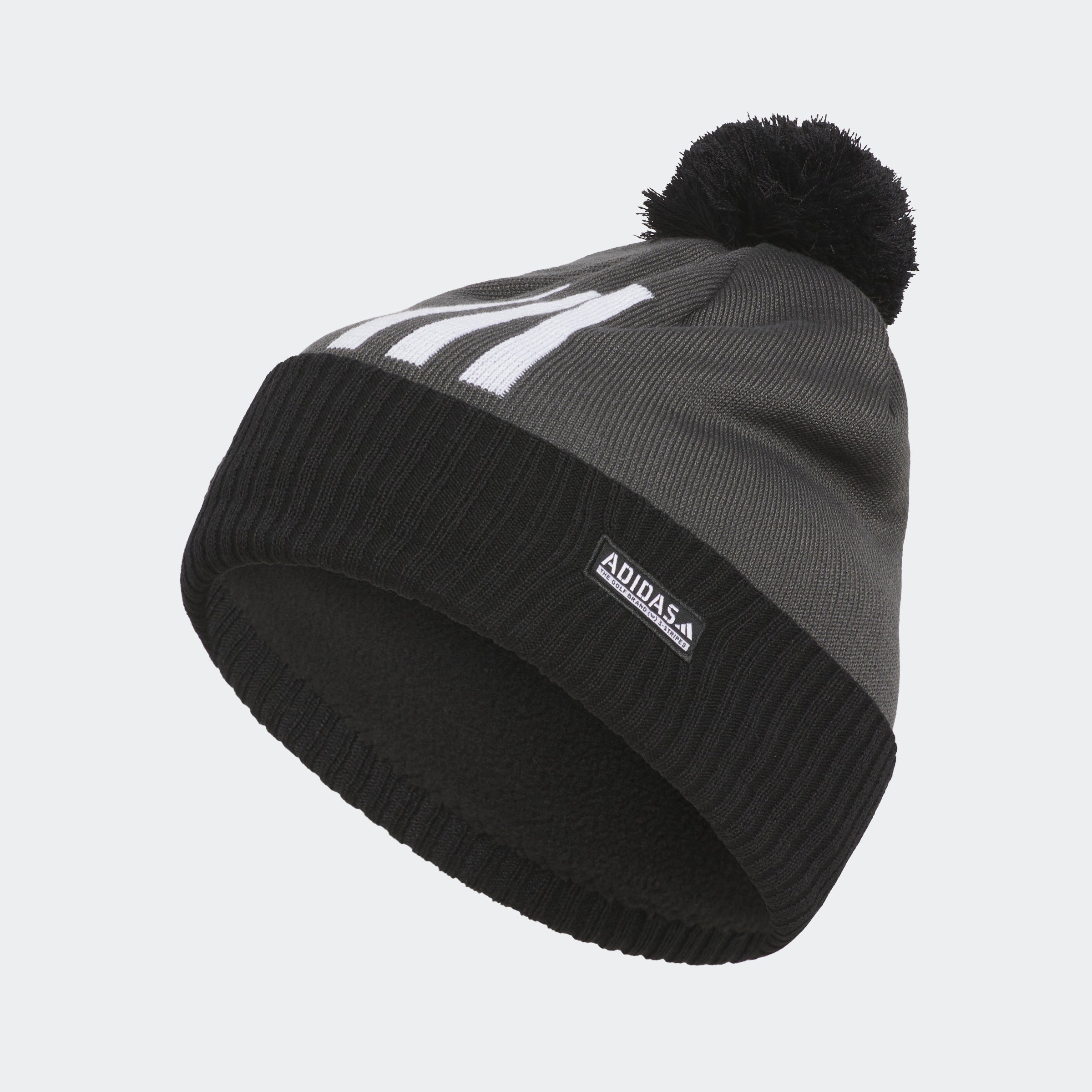 M Pom Three Stripe Pom Beanie