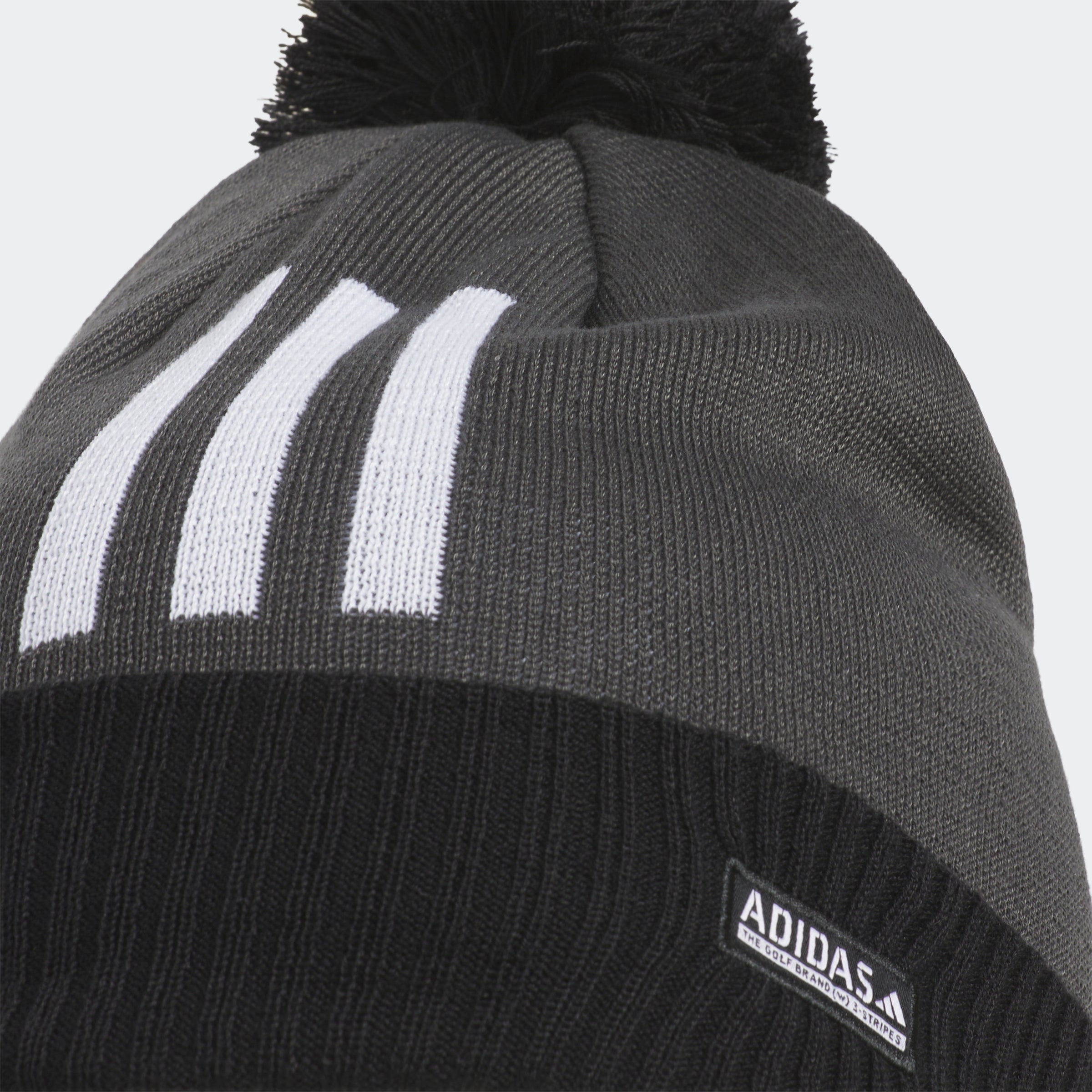 M Pom Three Stripe Pom Beanie