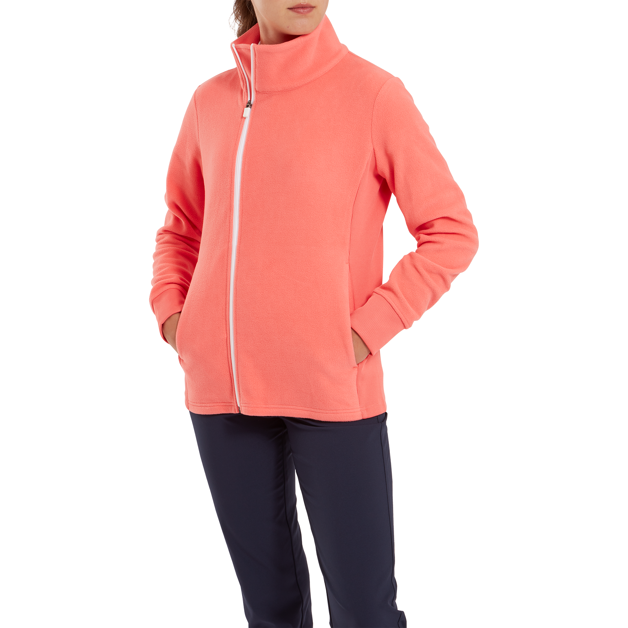 Asymmetric Full-Zip Fleece