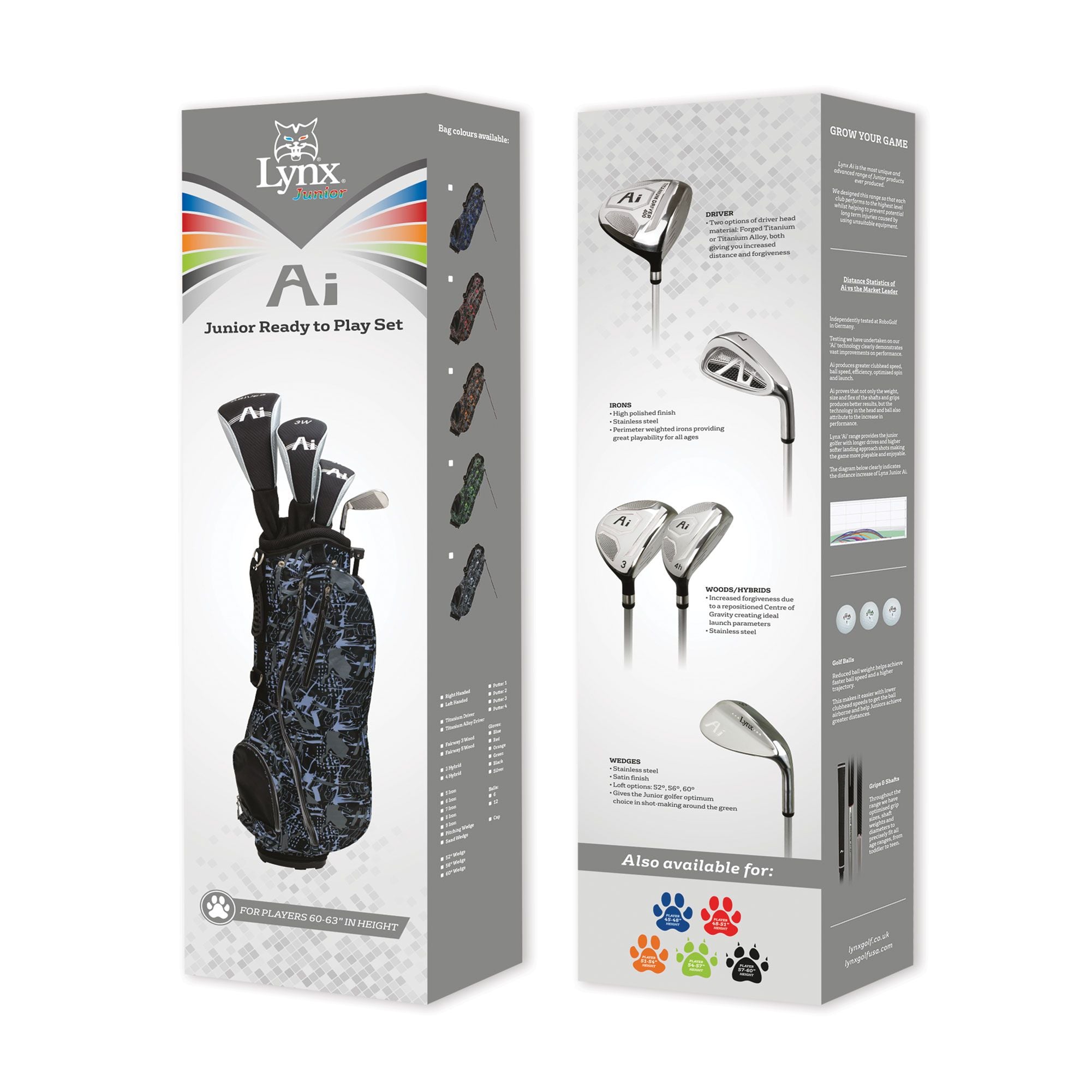 Lynx Junior Ai Set Silver Package 2023