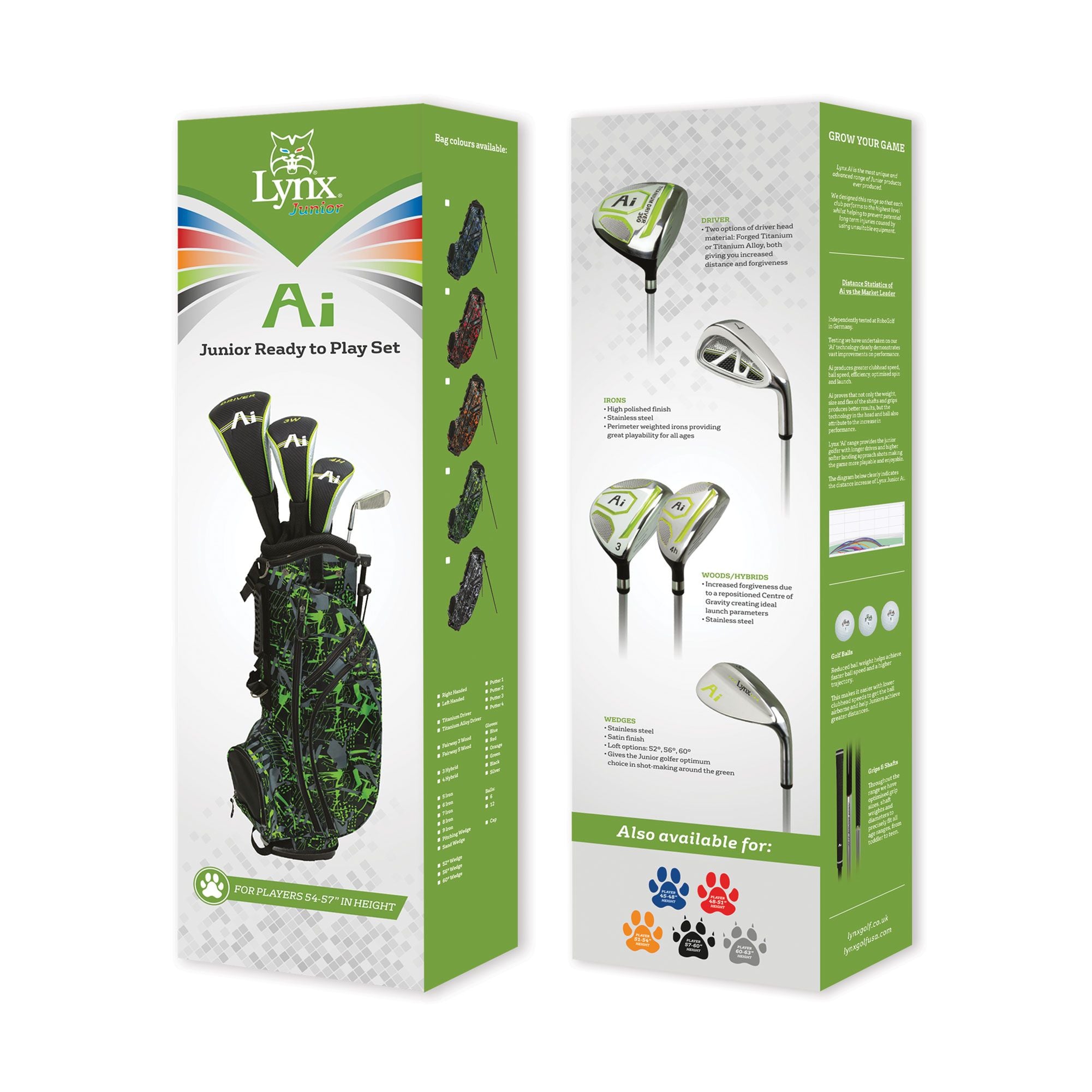 Lynx Junior Ai Set Silver Package 2023