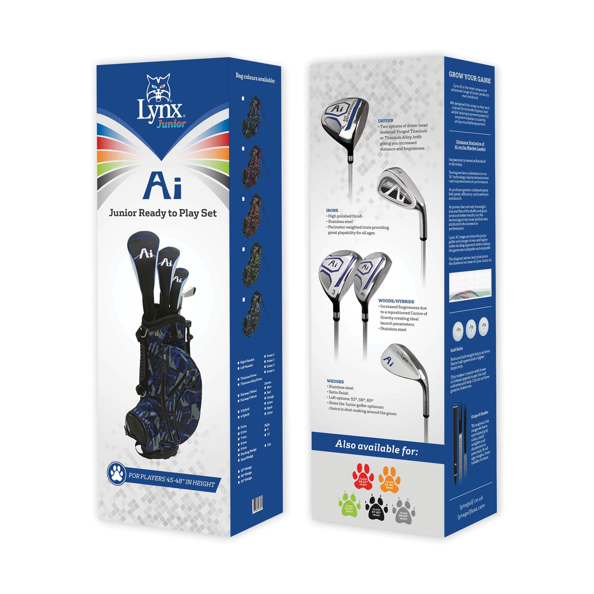 Lynx Junior Ai Set Silver Package 2023