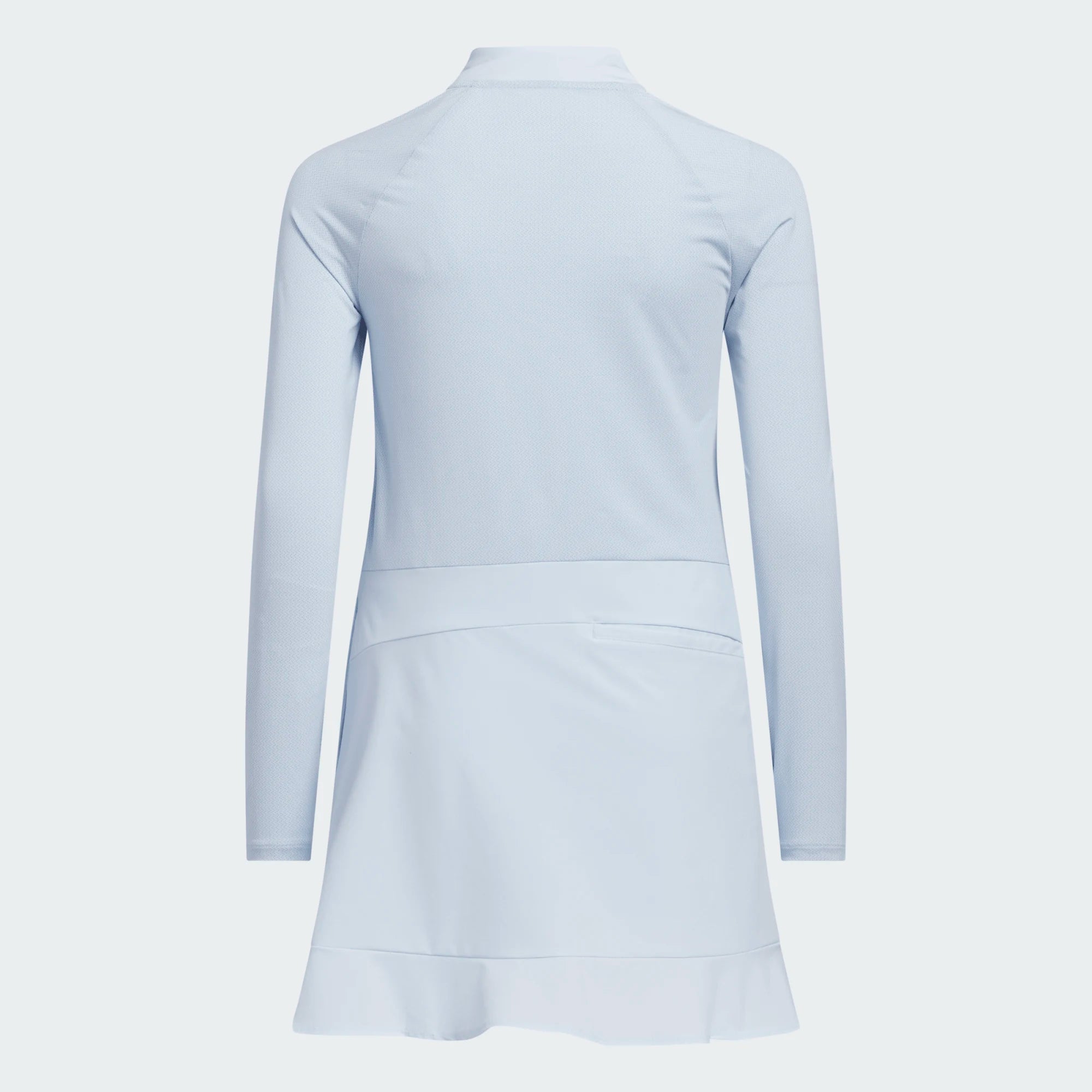 Girls Quarter Zip Frill Dress