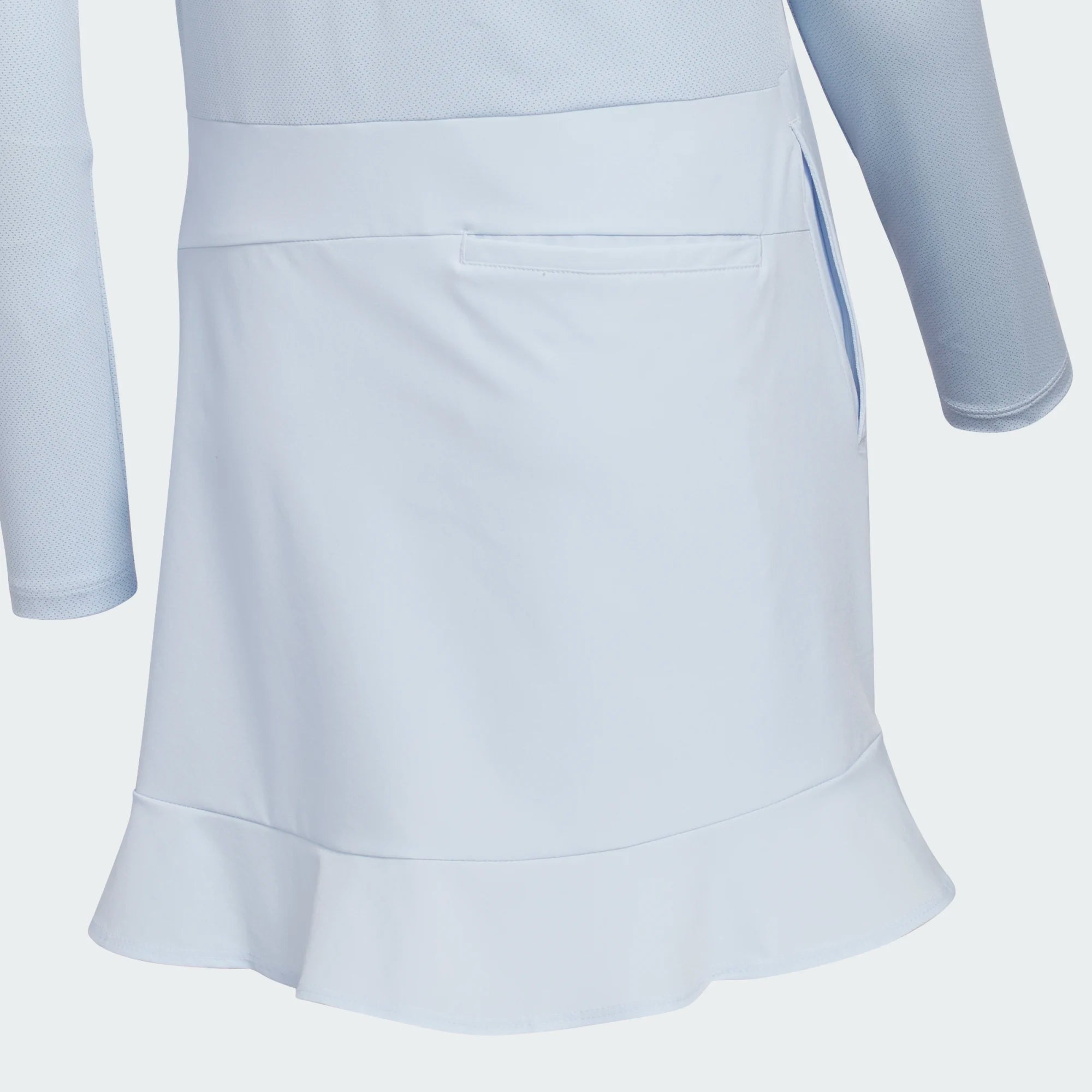 Girls Quarter Zip Frill Dress