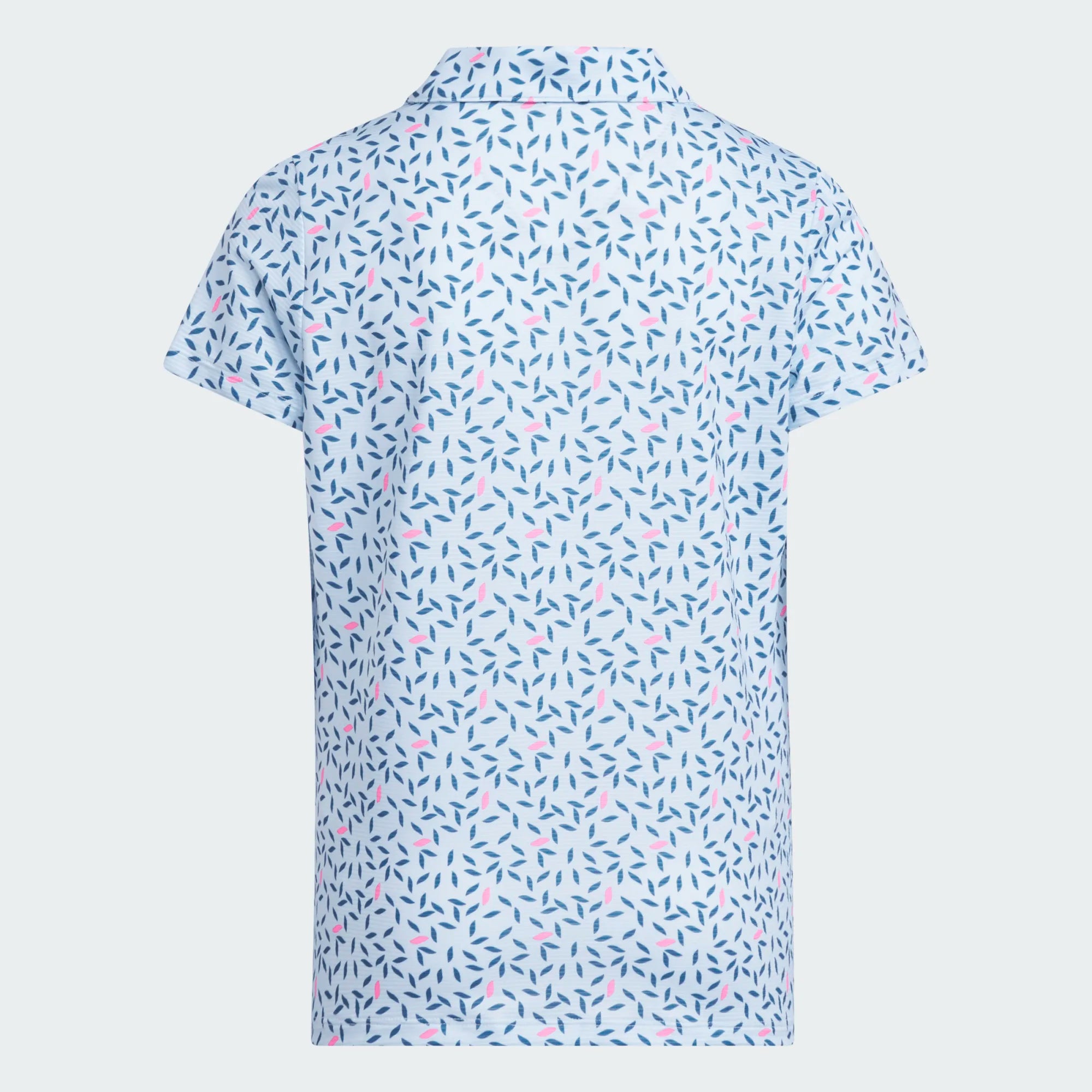Girls Short Sleeve Printed Polo