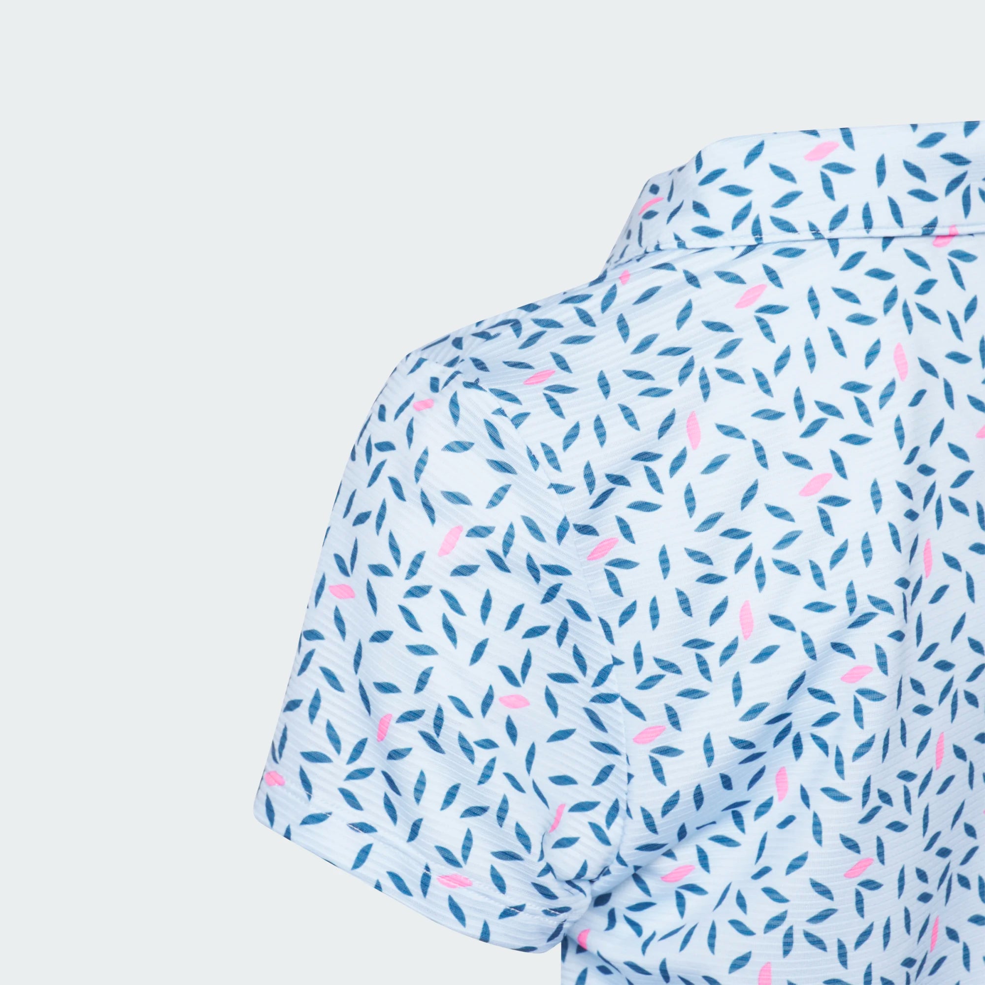 Girls Short Sleeve Printed Polo
