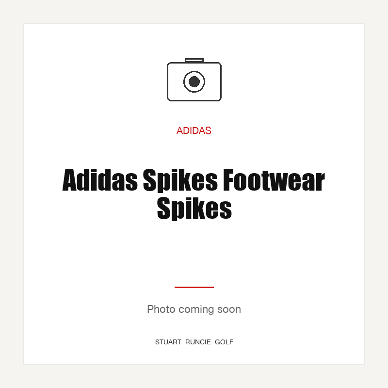 Adidas Spikes Footwear Spikes — photo coming soon (SRG placeholder)