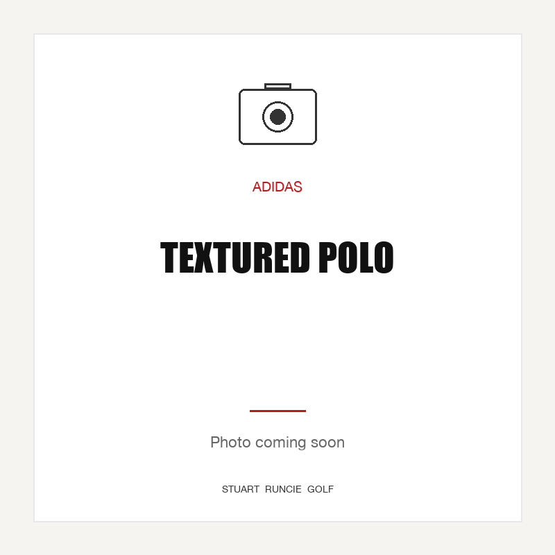 TEXTURED POLO — photo coming soon (SRG placeholder)