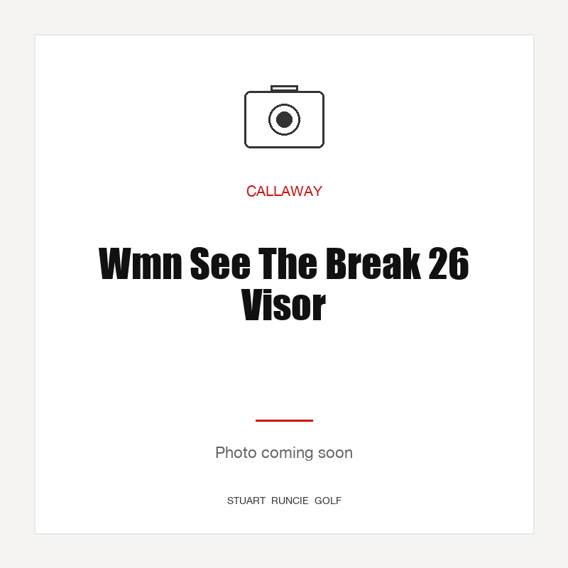 Wmn See The Break  26 Visor — photo coming soon (SRG placeholder)