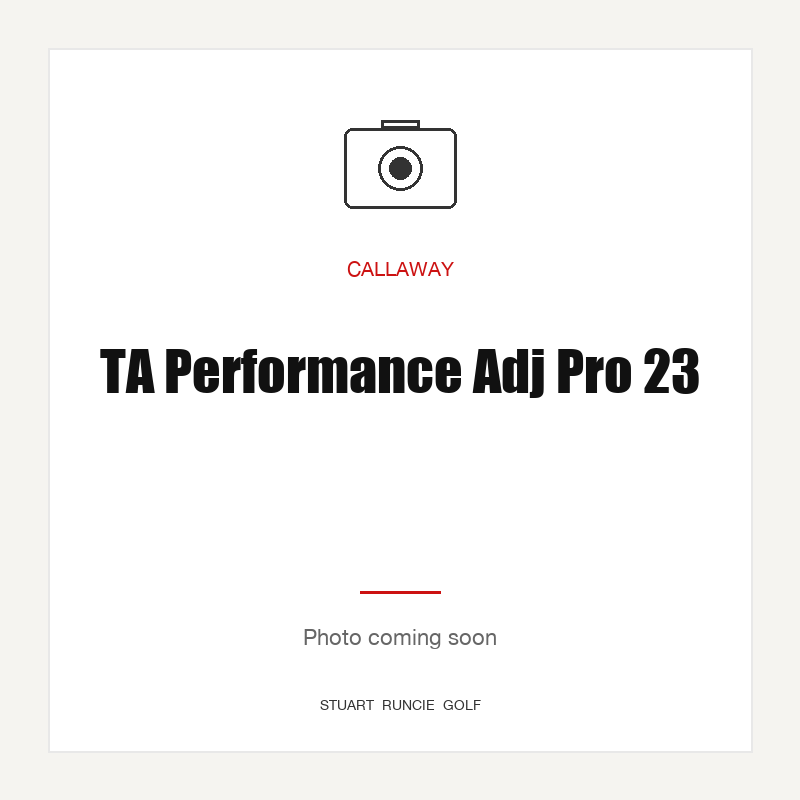 TA Performance Adj Pro 23 — photo coming soon (SRG placeholder)