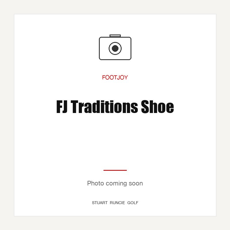 FJ Traditions Shoe — photo coming soon (SRG placeholder)