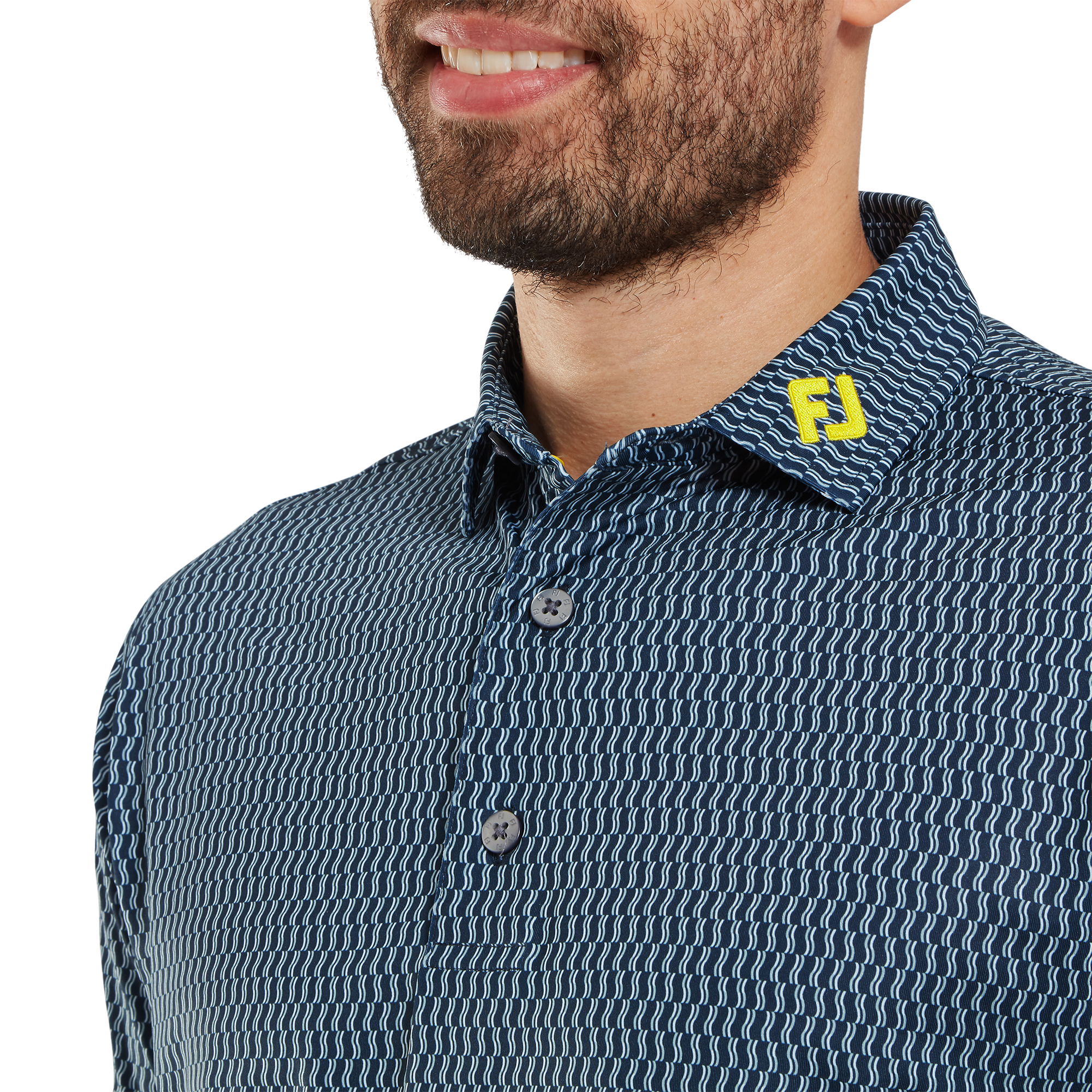 Wiggle Print Lisle